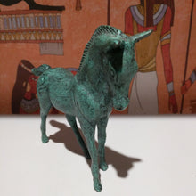 Load image into Gallery viewer, Egyptian collectable bronze horse
