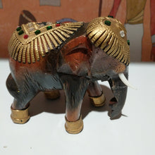 Load image into Gallery viewer, Hand made wooden  Elephent
