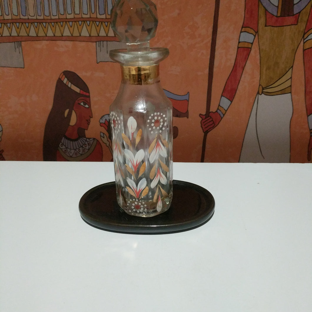 Decantor hand painted