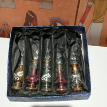 Load image into Gallery viewer, Collectable set of 5 oil perfume bottles
