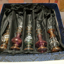 Load image into Gallery viewer, Collectable set of 5 oil perfume bottles
