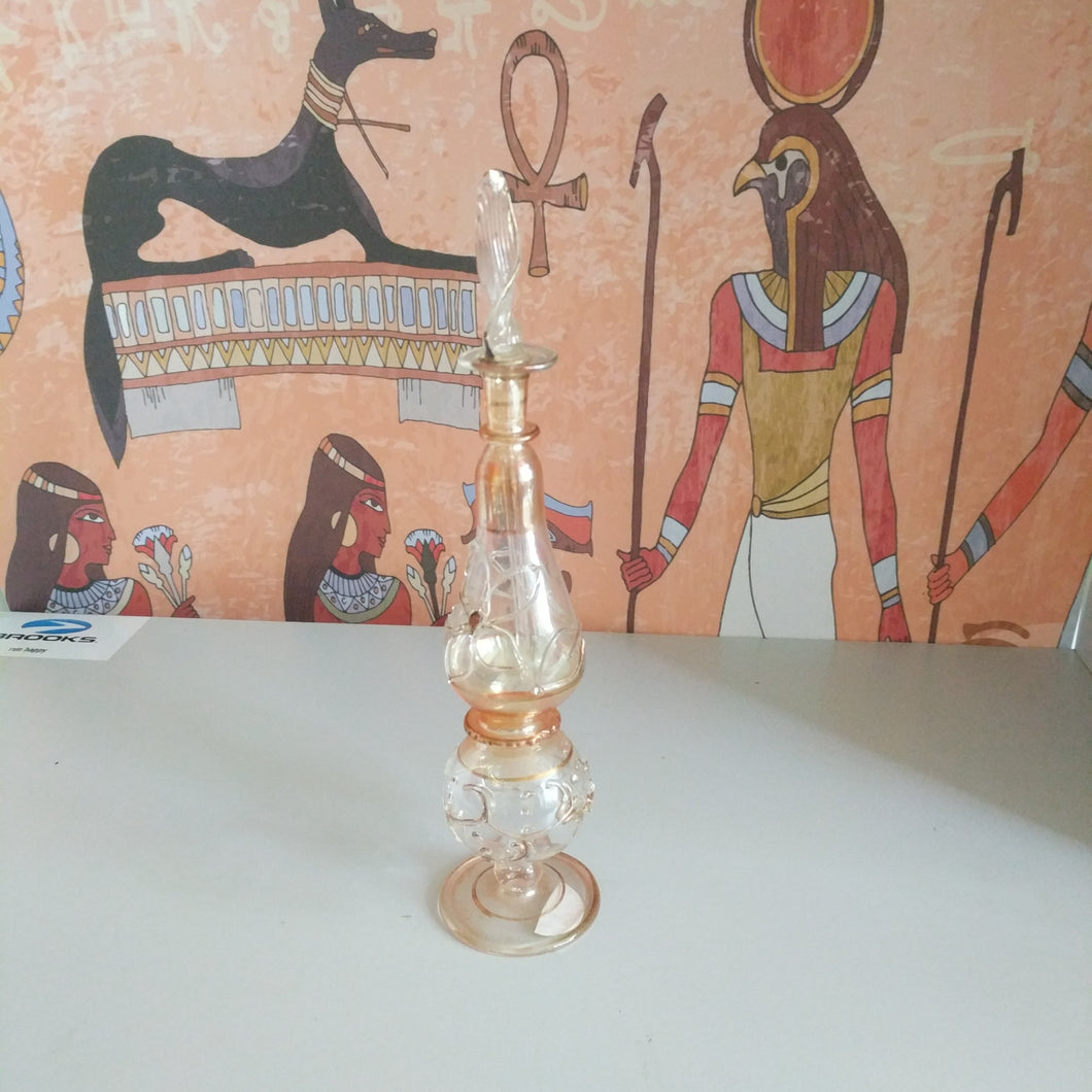 Collectable hand made Egyptian oil perfume bottle