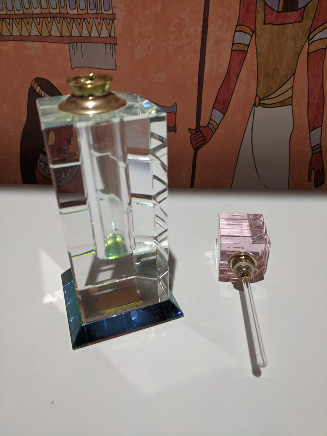 3 D latest home design Crystal bottle