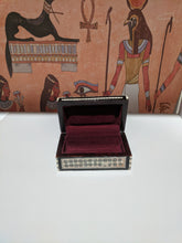 Load image into Gallery viewer, Egyptian collectable mother of pearl box
