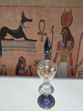 Load image into Gallery viewer, Egyptian collectable pyrex glass bottle
