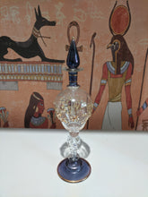 Load image into Gallery viewer, Egyptian collectable pyrex glass bottle
