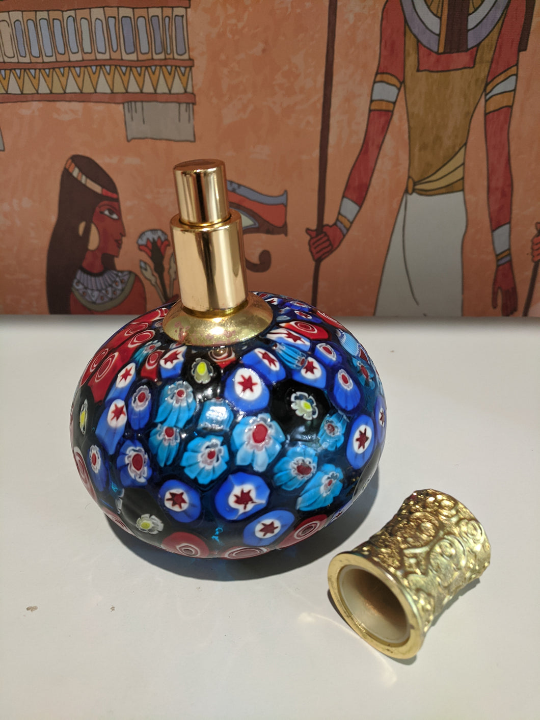 Spray oil fragrance ceramic bottle