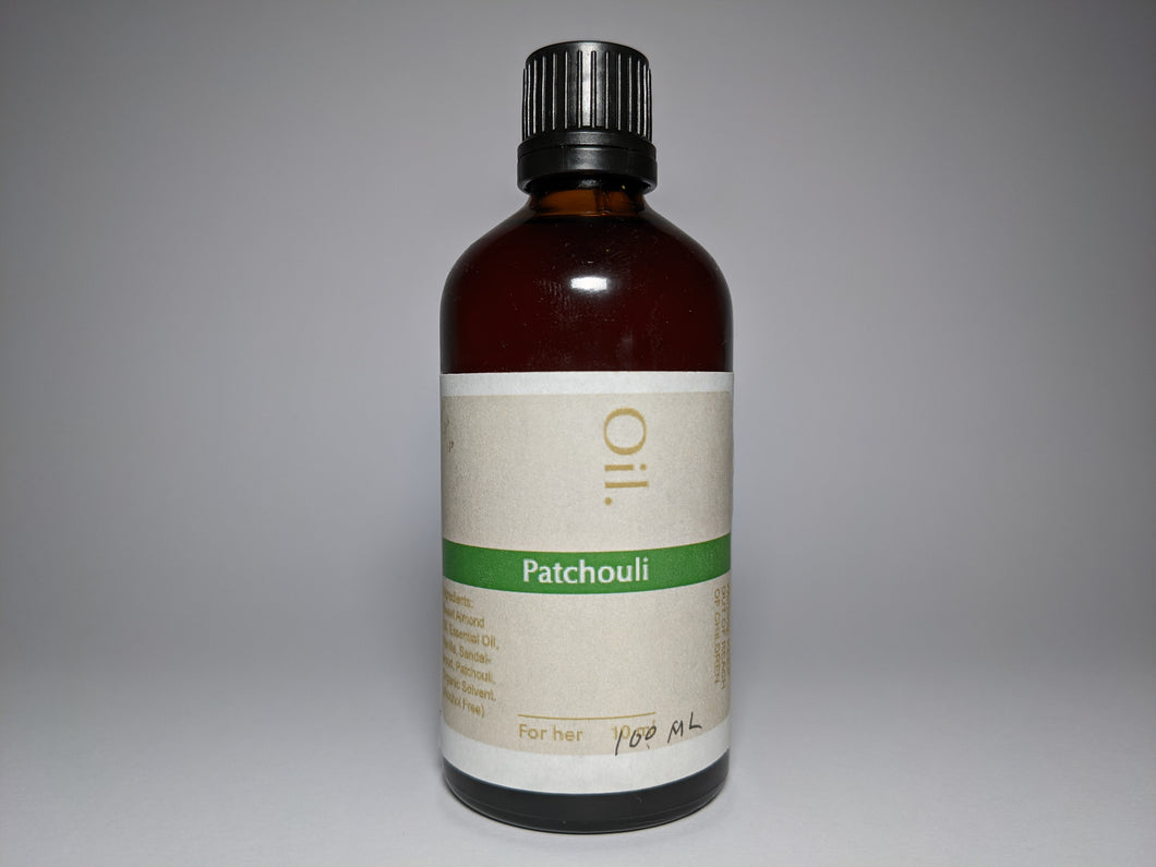 Patchouli oil 100ml bottle