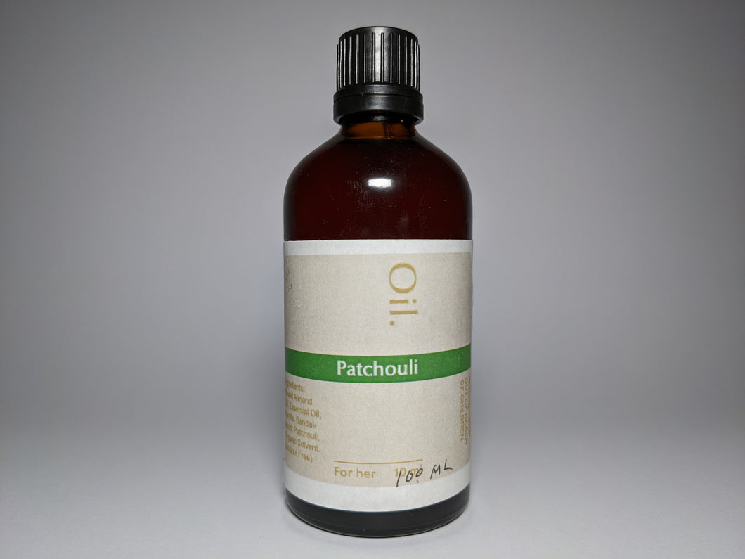 Patchouli oil 100ml bottle